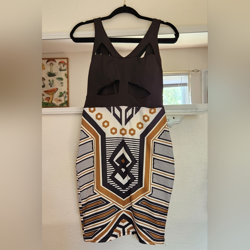 Size S Cutout Front Sexy Cocktail Dress